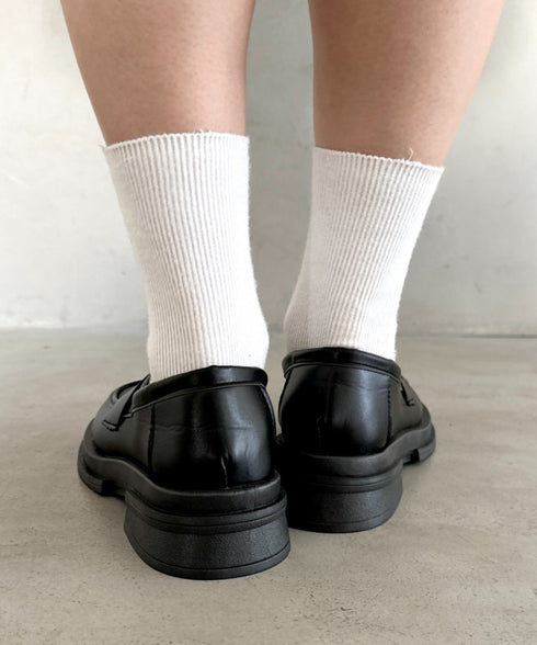 シンプルコインローファー | MD3256069 | ブラック