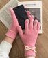 ワンポイントリボン手袋 | MD6254002 | ピンク