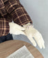 ワンポイントリボン手袋 | MD6254002 | アイボリー