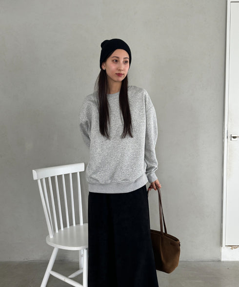 【6色展開】ニット帽子 リブニット ビーニー | MD5254005 | ブラック