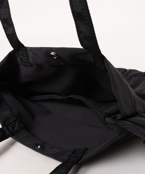 【A4収納可能】フリルトートバッグ | WR1256047 | ブラック