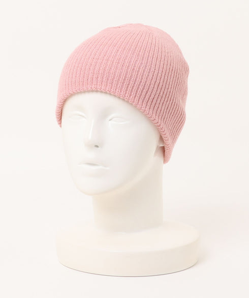 【8色展開】ニット帽子 リブニット ビーニー | WR5254001 | ピンク