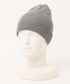 【8色展開】ニット帽子 リブニット ビーニー | WR5254001 | ライトグレー