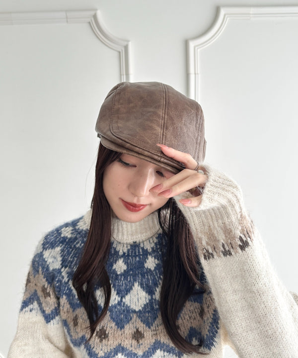PU タイダイハンチング帽 | WR5254003 | ブラウン