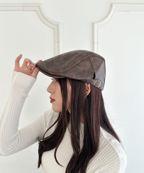 PU タイダイハンチング帽 | WR5254003 | ダークブラウン