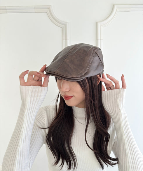 PU タイダイハンチング帽 | WR5254003 | ダークブラウン