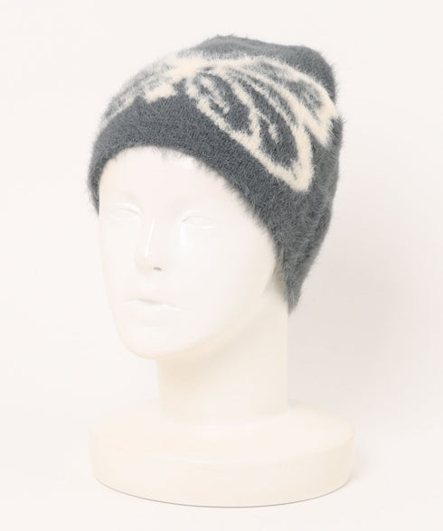 バタフライデザインニット帽 蝶デザインビーニー | WR5254004 | グレー