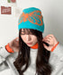 バタフライデザインニット帽 蝶デザインビーニー | WR5254004 | ブルー系その他2