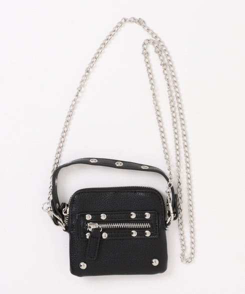 スタッズデザインPUカードケース | WR6256048 | ブラック