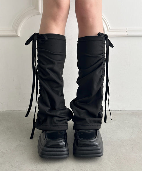 サイドリボンレッグカバー | WR6256049 | ブラック