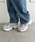 メッシュ厚底スニーカー | WR3254008 | シルバー