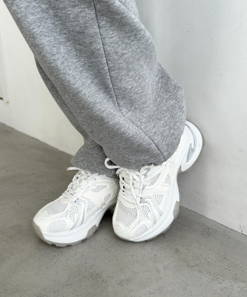 メッシュ厚底スニーカー | WR3254008 | ホワイト