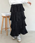 ティアードフリルロングスカート | MD2256043 | ブラック