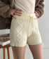 ケーブルニットショートパンツ | MD2256045 | アイボリー
