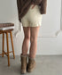 ケーブルニットショートパンツ | MD2256045 | アイボリー