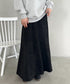 ベロアロングスカート | MD2256046 | ブラック