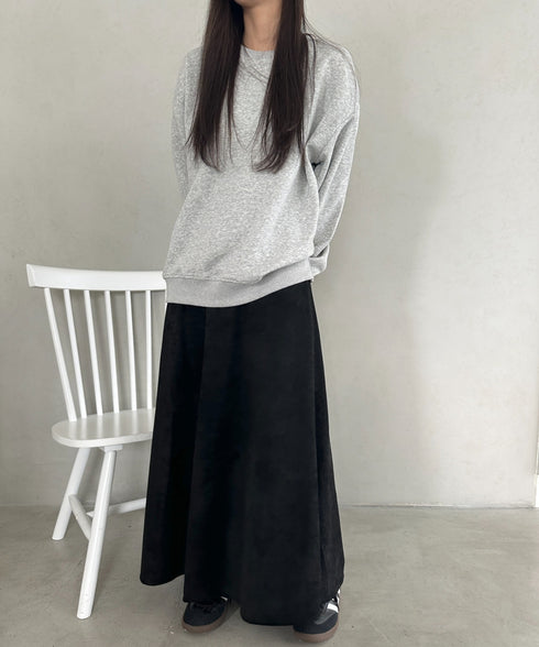 ベロアロングスカート | MD2256046 | ブラック