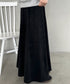 ベロアロングスカート | MD2256046 | ブラック