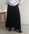 プリーツティアードロングスカート | MD2256051 | ブラック