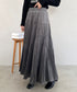 プリーツティアードロングスカート | MD2256051 | グレー