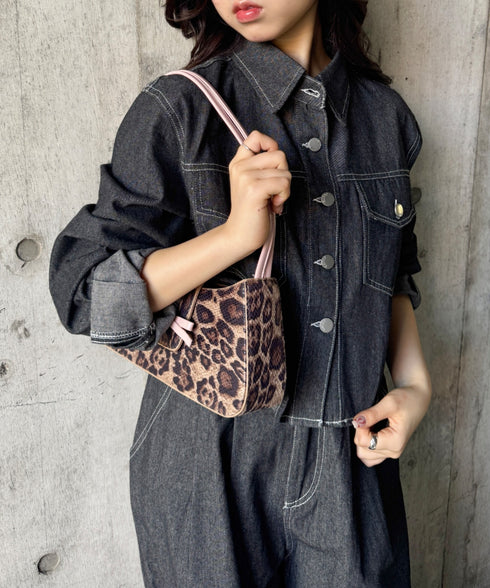 【セットアップ】デニムシャツジャケット+ワイドパンツ | SL2256111 | ブラック