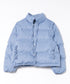 【袖取り外し可能】チェックリボンダウンジャケット/ダウンベスト | SL2254023 | ブルー
