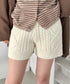 ケーブルニットホットパンツ | SL2256116 | アイボリー