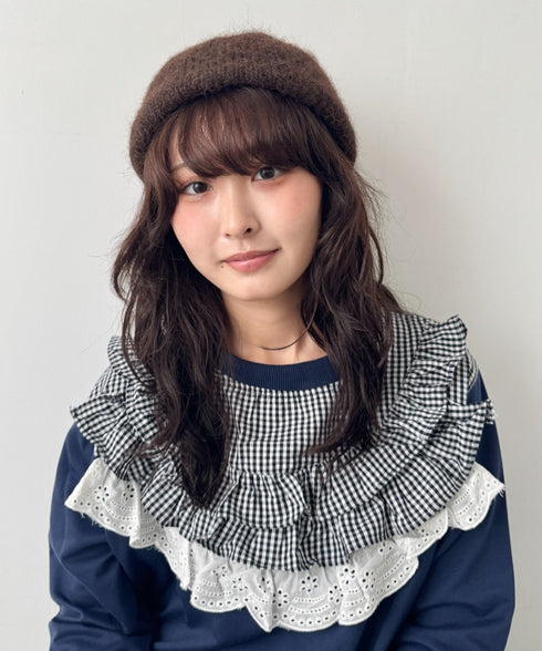 モヘアニットベレー帽 | SL5256117 | ブラウン