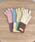 【スマホ対応】バイカラーカラフル手袋 | SL6254029 | イエロー