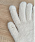 【スマホ対応】バイカラーカラフル手袋 | SL6254029 | アイボリー