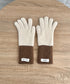 【スマホ対応】バイカラーカラフル手袋 | SL6254029 | アイボリー