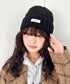 ワンポイントニットキャップ | SL5256119 | ブラック