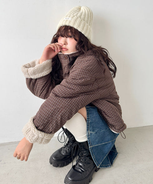 ワンポイントニットキャップ | SL5256119 | アイボリー