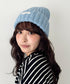 ワンポイントニットキャップ | SL5256119 | ライトブルー