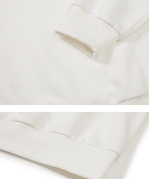 ILLIGO(イリゴ)/アイレット オフショルダー スウェット/BUTTON EYELET OFF-SHOULDER SWEATSHIRT | AT2254024 | ホワイト