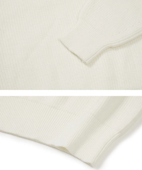 ILLIGO(イリゴ)/ブローチ付き オフショルダー ニット プルオーバー/BLOOM BOW OFF-SHOULDER KNIT | AT2254025 | アイボリー