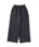 anyonemore(エニワンモア)/ワイド ルーズ 裾ドロスト サイド切り替え トレーニング スウェットパンツ/Rippon Long Wide Training Pants | AT2254030 | チャコールグレー