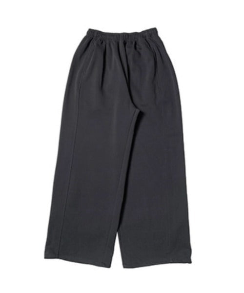 anyonemore(エニワンモア)/ワイド ルーズ 裾ドロスト サイド切り替え トレーニング スウェットパンツ/Rippon Long Wide Training Pants | AT2254030 | チャコールグレー