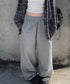 anyonemore(エニワンモア)/ワイド ルーズ 裾ドロスト サイド切り替え トレーニング スウェットパンツ/Rippon Long Wide Training Pants | AT2254030 | グレー