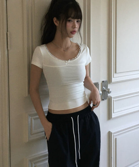 anyonemore(エニワンモア)/サイドレースライン ドローストリング トラック トレーニング パンツ/Dove Line Track Training Pants | AT2254034 | ネイビー