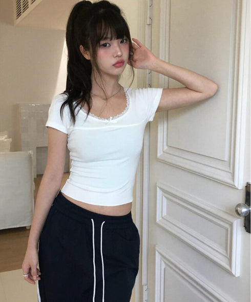 anyonemore(エニワンモア)/サイドレースライン ドローストリング トラック トレーニング パンツ/Dove Line Track Training Pants | AT2254034 | ネイビー