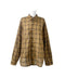 anyonemore(エニワンモア)/チェック柄 オーバーサイズ ルーズフィット 長袖 シャツ/Woods Checkered Oversized Fit Long Sleeve Shirt | AT2254035 | ブラウン