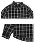 anyonemore(エニワンモア)/チェック柄 オーバーサイズ ルーズフィット 長袖 シャツ/Woods Checkered Oversized Fit Long Sleeve Shirt | AT2254035 | ブラック