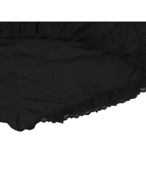 anyonemore(エニワンモア)/レース ミニスカート（インナーパンツ付き）/Arting lace mini skirt | AT2254039 | ブラック