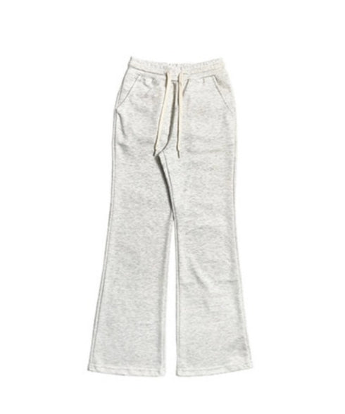 anyonemore(エニワンモア)/バックポケット スリム ブーツカット スウェットパンツ トレーニングパンツ/Living Back Pocket Slim Bootcut Training Pants | AT2254041 | オートミール