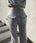 anyonemore(エニワンモア)/バックポケット スリム ブーツカット スウェットパンツ トレーニングパンツ/Living Back Pocket Slim Bootcut Training Pants | AT2254041 | グレー