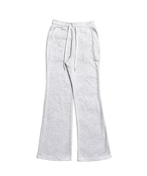 anyonemore(エニワンモア)/バックポケット スリム ブーツカット スウェットパンツ トレーニングパンツ/Living Back Pocket Slim Bootcut Training Pants | AT2254041 | ライトグレー