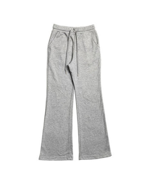 anyonemore(エニワンモア)/バックポケット スリム ブーツカット スウェットパンツ トレーニングパンツ/Living Back Pocket Slim Bootcut Training Pants | AT2254041 | グレー