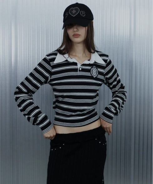 SETUPEXE(セットアップイーエックスイー)/スタッズ アップリケ ベースボール キャップ 帽子/LEO APPLIQUE BALL CAP | AT5254042 | ブラック