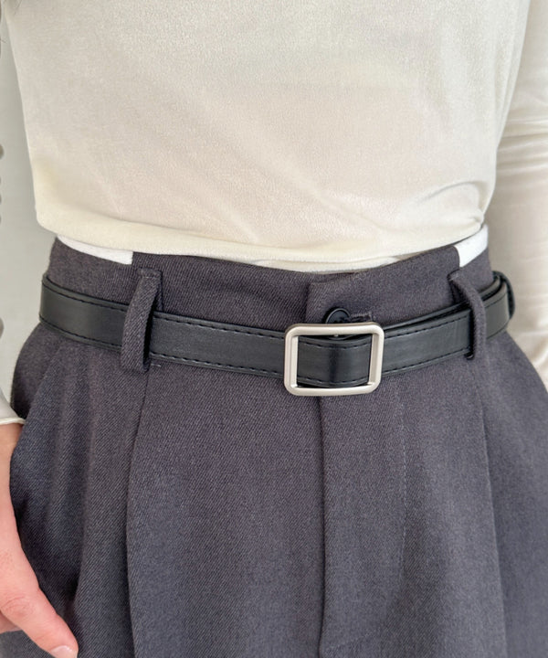 スクエア/オーバルアソート穴なしベルト | CL6256071 | ブラック系その他2